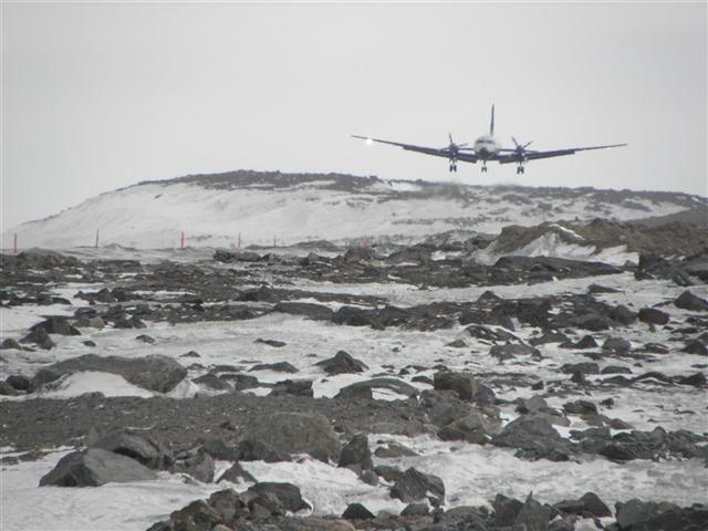 Satellite dish service by Mark Erney for Baker Lake, Nunavut, Canada Gold Mining Camp Picture 28