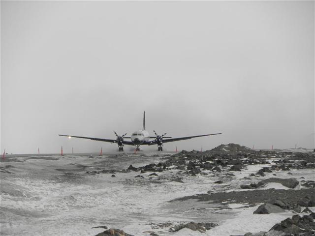 Satellite dish service by Mark Erney for Baker Lake, Nunavut, Canada Gold Mining Camp Picture 29