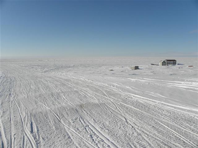 Satellite dish service by Mark Erney for Baker Lake, Nunavut, Canada Gold Mining Camp Picture 3