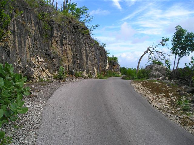 Satellite earth station removal Mark Erney pictures and images Caribbean Nederlands Dutch Antilles island Bonaire lava rock Pic 2