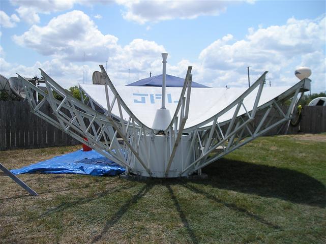 Satellite Earth Station Teleport Removal Dish Shipping Pictures Images by Mark Erney 18