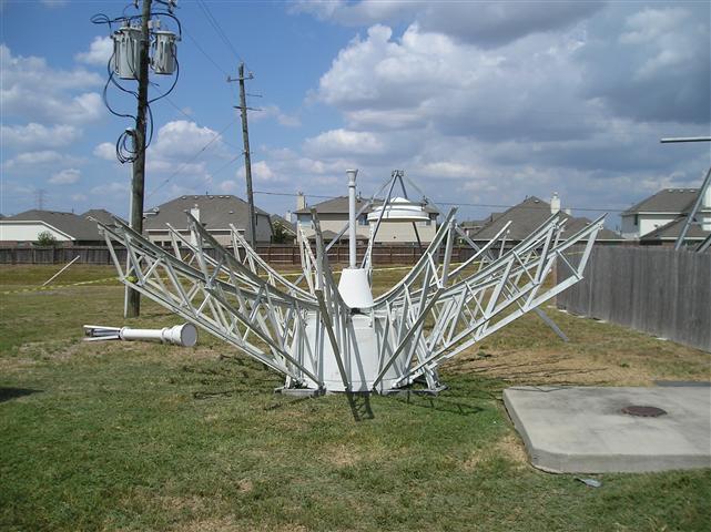 Satellite Earth Station Teleport Removal Dish Shipping Pictures Images by Mark Erney 19
