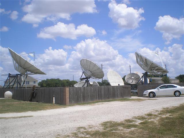 Satellite Earth Station Teleport Removal Dish Shipping Pictures Images by Mark Erney 3