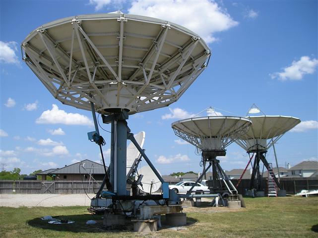 Satellite Earth Station Teleport Removal Dish Shipping Pictures Images by Mark Erney 4